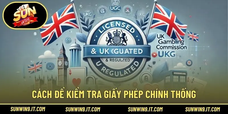 Cách để kiểm tra giấy phép chính thống